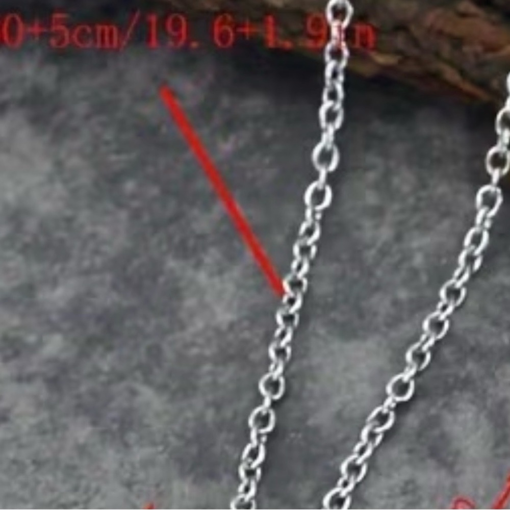 ⭐️ Mushroom Silvertone Pendant Necklace New - Picture 2 of 3